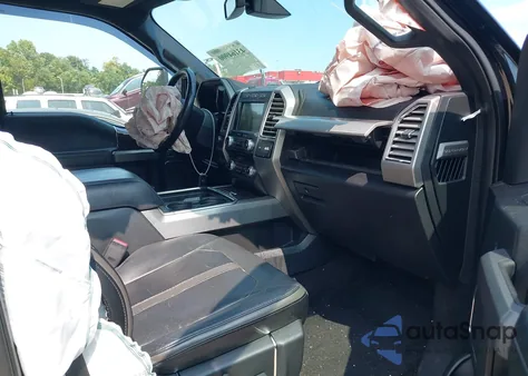 2017 Ford F-250 Platinum из США, поврежденный, VIN 1FT7W2BT0HEE30805